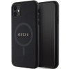Guess GUHMN61PSAHMCK iPhone 11 / Xr 6.1 czarny/black hardcase Saffiano MagSafe